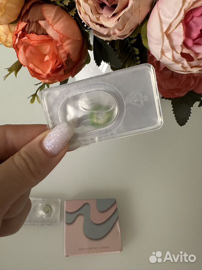 Продам цветные линзы