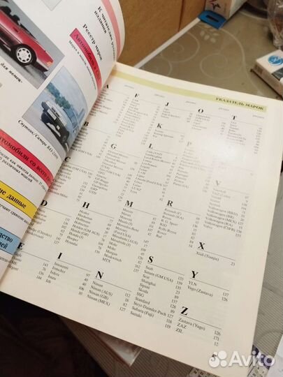 Журнал автомобильный каталог с 1993 по 2007 год