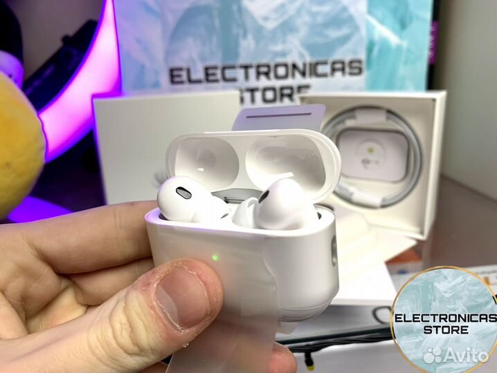 Наушники Apple Airpods Pro Premium v.4 с Гаранти