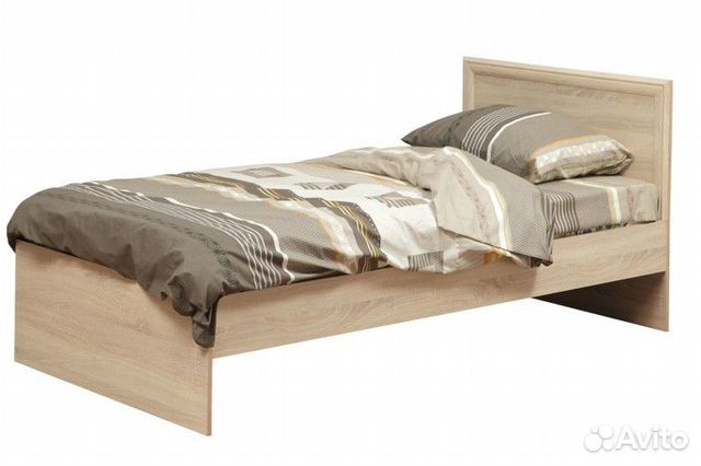 Кровать односпальная с настилом 21.55. В наличии