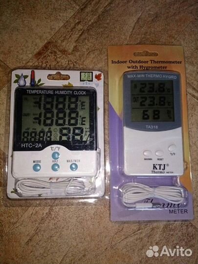 Термометр - гигрометр с выносным датчиком