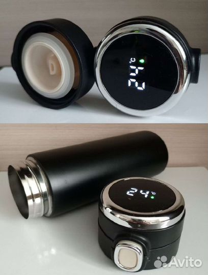 Термокружка с LED -дисплеем 400 мл