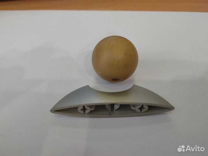 Ручка мебельная М-30032 пластик бук