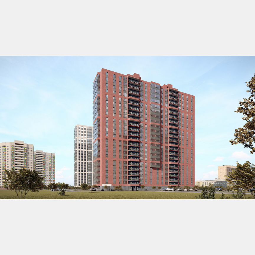 2-к. квартира, 55,2 м², 22/22 эт.