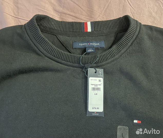 Свитер мужской Tommy Hilfiger. Оригинал из США