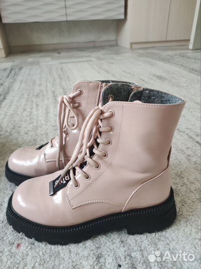Ботинки демисезонные для девочки 36