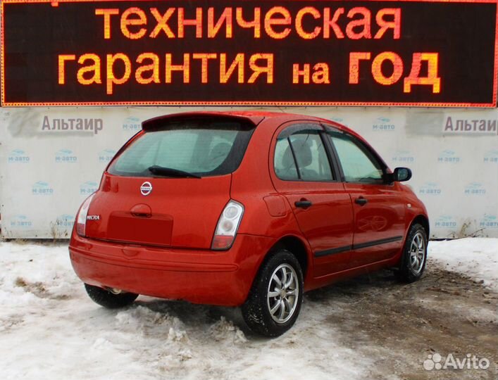 Nissan Micra 1.2 AT, 2007, 187 000 км