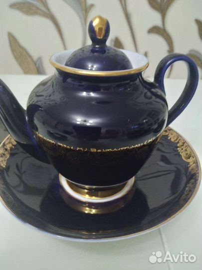 Сервиз чайный Кобальт Фриз