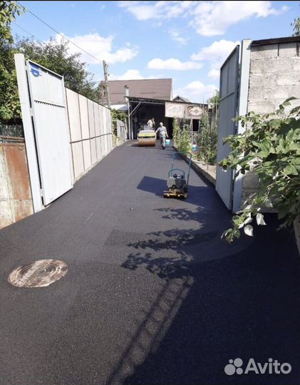 Укладка асфальта