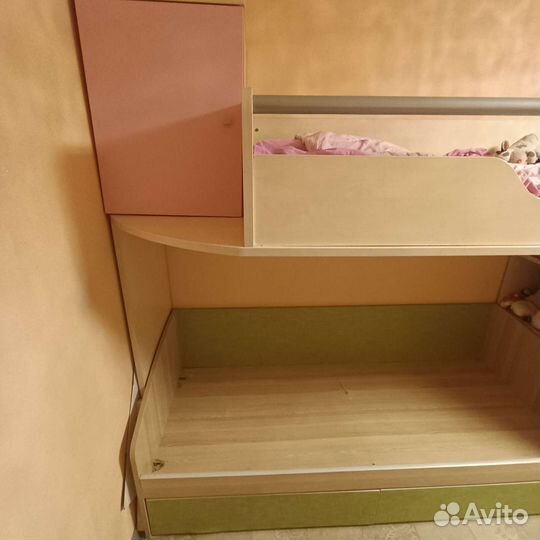 Кровать двухьярусная, кровать - чердак