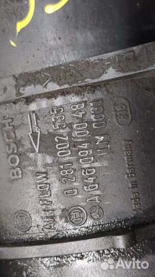 Измеритель потока воздуха Mercedes C W204