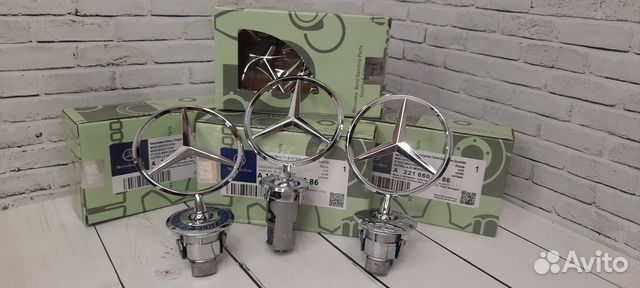 Значок эмблема звезда на капот мерседес