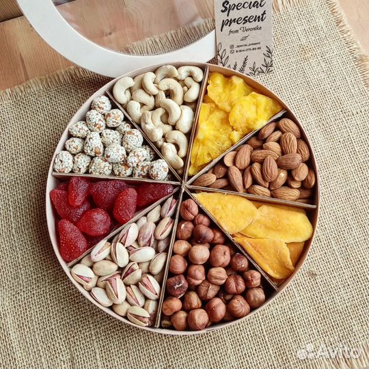 Съедобные подарки из полезных продуктов