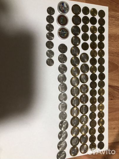 Монеты разные