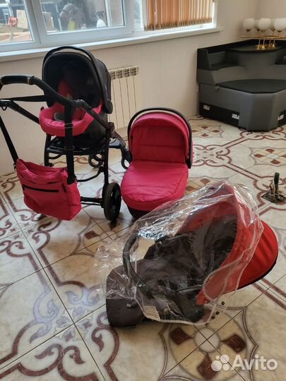 Прогулочная коляска 3 в 1 бу