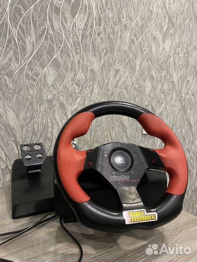 Logitech WingMan Formula GP Wheel and Pedals