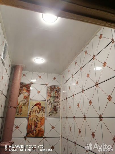 Плитка, обоии, ломинант, ванная комната под ключ