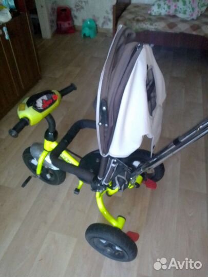 Детский трехколесный велосипед бу