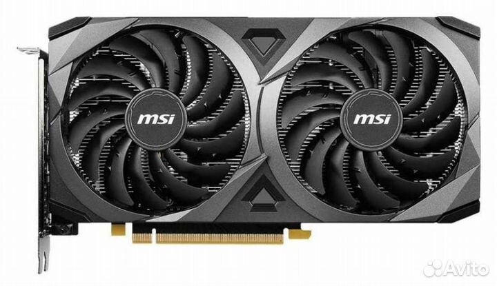 Видеокарта MSI PCI-E 4.0 RTX 3060 ventus 2X 12G OC