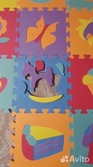 Детский коврик пазл