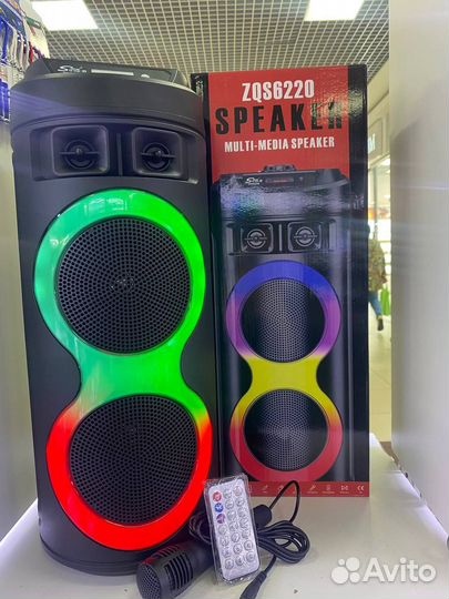 Портативная блютуз колонка