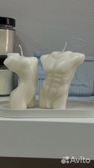 Свечи восковые ручной работы