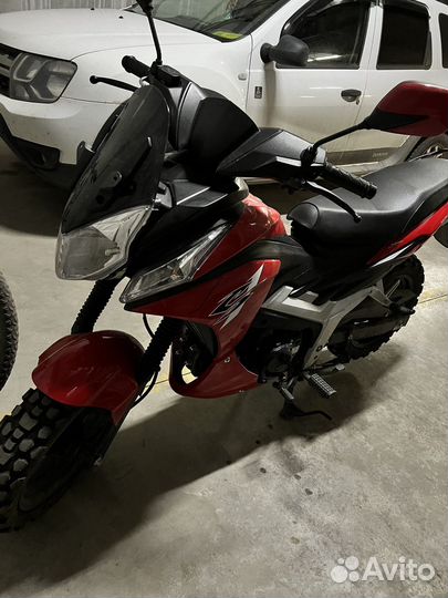 Мопед storm cross механика