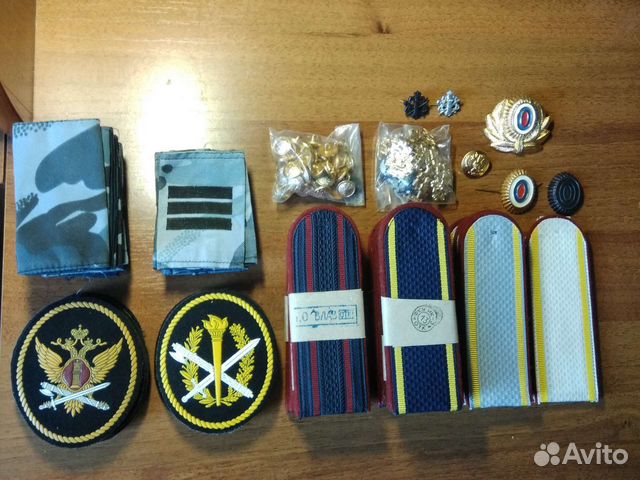 Шевроны, петлицы, погоны новые