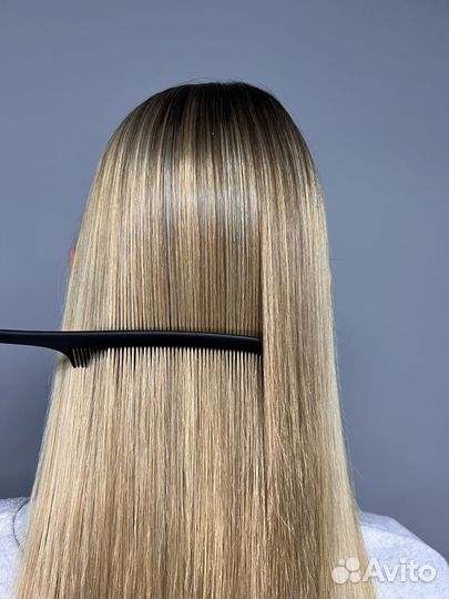 Кератиновое выпрямление/SPA уход для волос