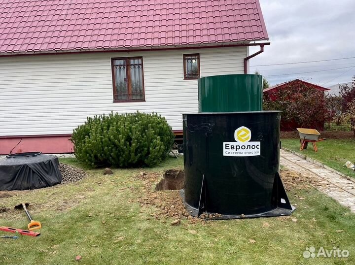 Установка септика под ключ за день