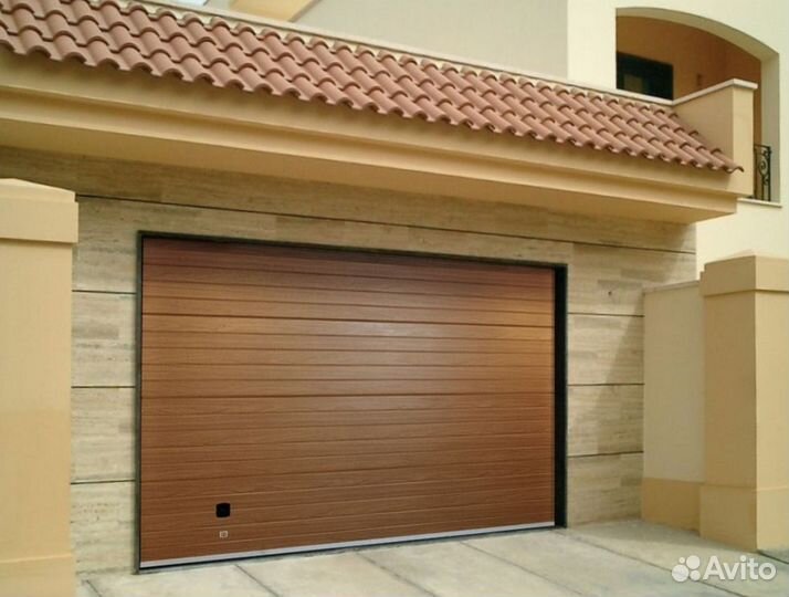 Ворота Гаражные Подъёмные Секционные Установка Мон