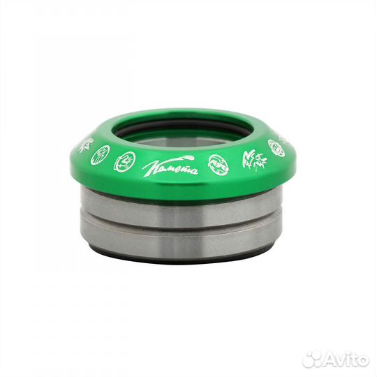 Рулевая колонка для самоката Комета Зеленая