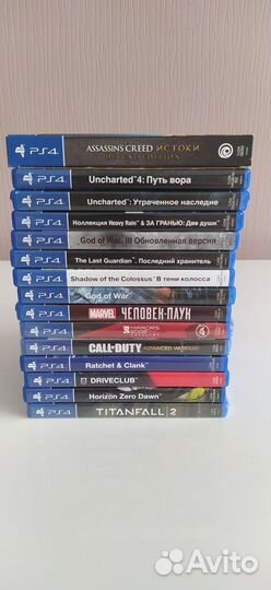 PS4 диски с играми