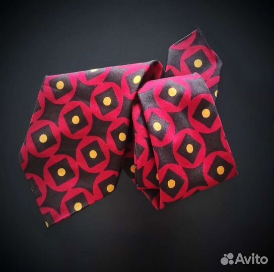 Винтажный галстук