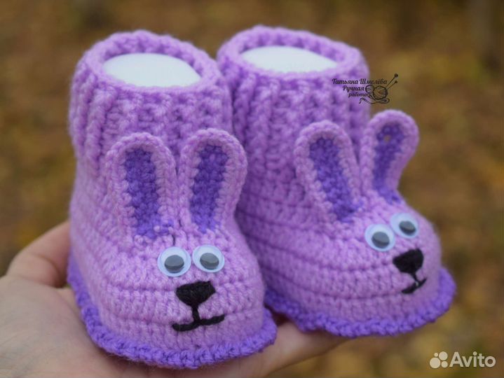 Пинетки-зайчики