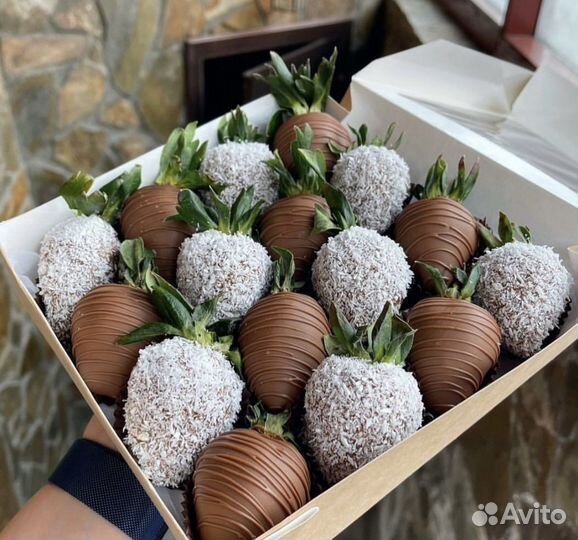 Клубника в бельгийском шоколаде