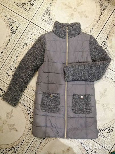 Утепленное пальто курточка для девочки