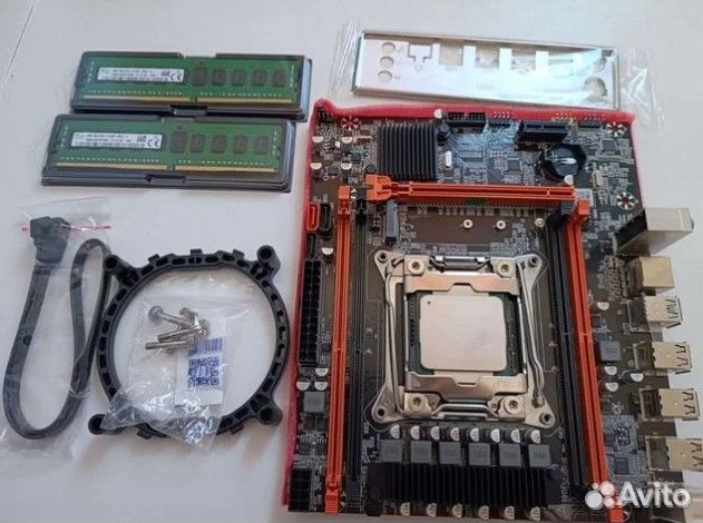 Комплект Intel 2640v4 10 ядер/16GB DDR4 / X99