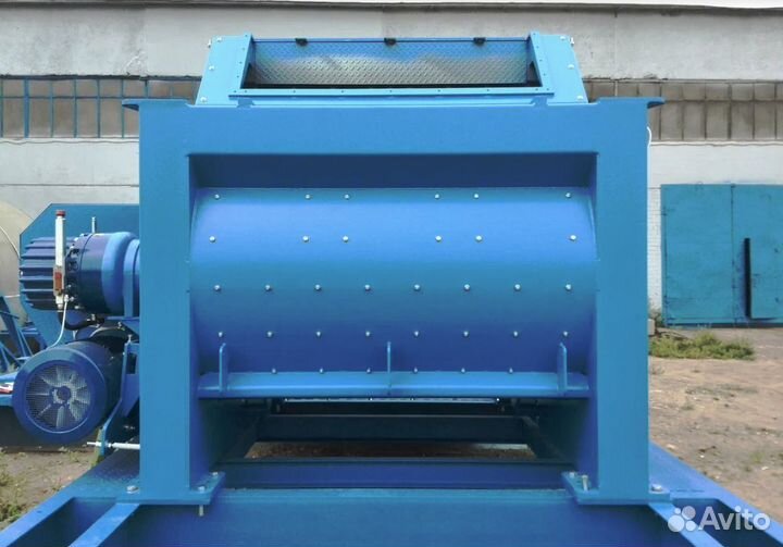 Бетоносмеситель двухвальный