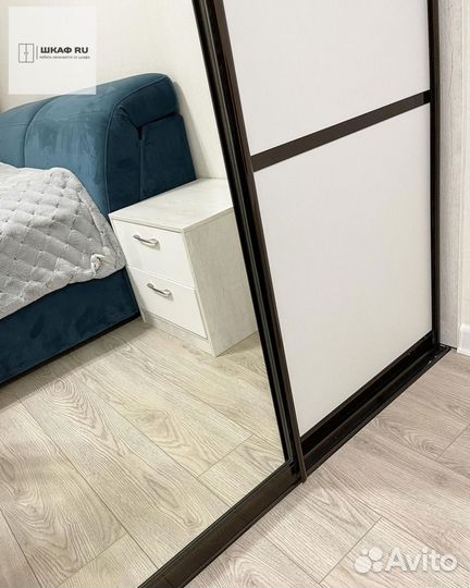 Шкаф распашной с фрезеровкой