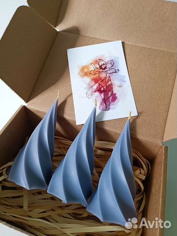 Набор свечей/ свечи интерьерные/ свечи на аскезу