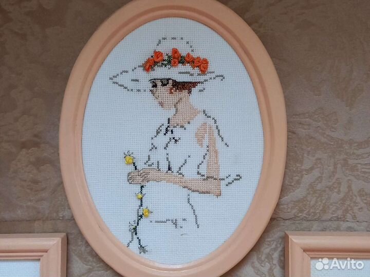 Картина вышитая крестом