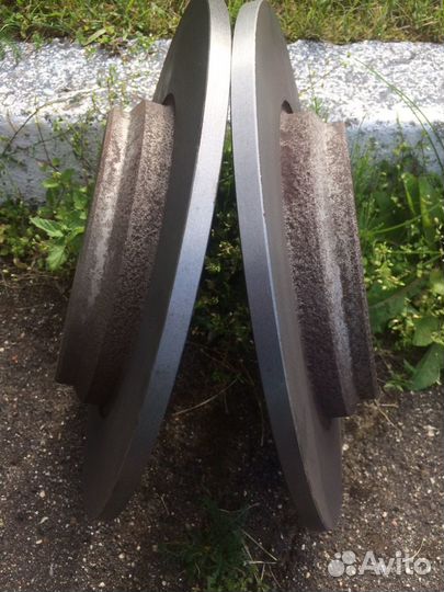 Задние тормозные диски W163 (оригинал - 331 мм.)