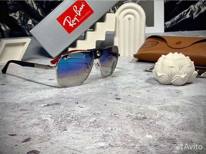 Очки Ray Ban Aviator градиент