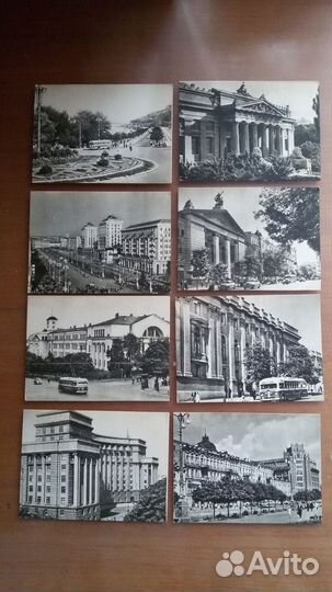 Открытки Украинская сср. Киев.1954 год