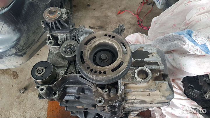 Двигатель 1.6л F16D4 без гбц для шевроле авео