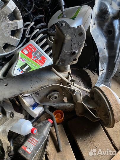 Задняя балка рено логан сандеро 2