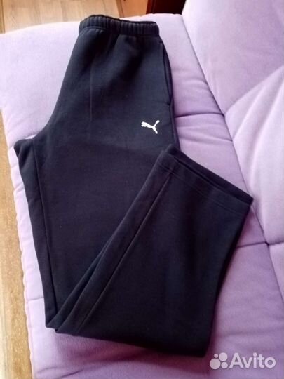Спортивные теплые штаны puma размер 56-58