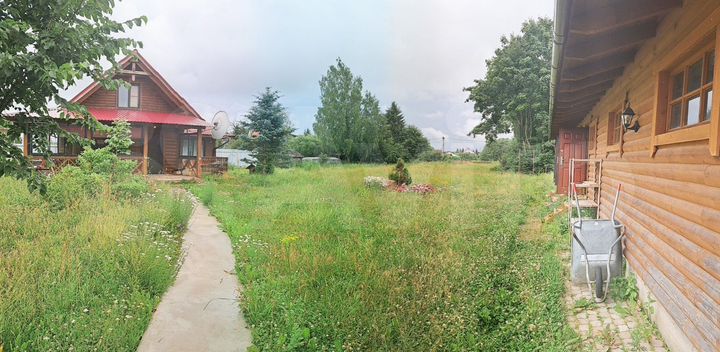 Дом 100 м² на участке 18,5 сот.