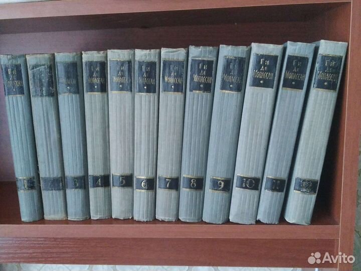 Собрание сочинений Ги де Мопассана в 12 томах